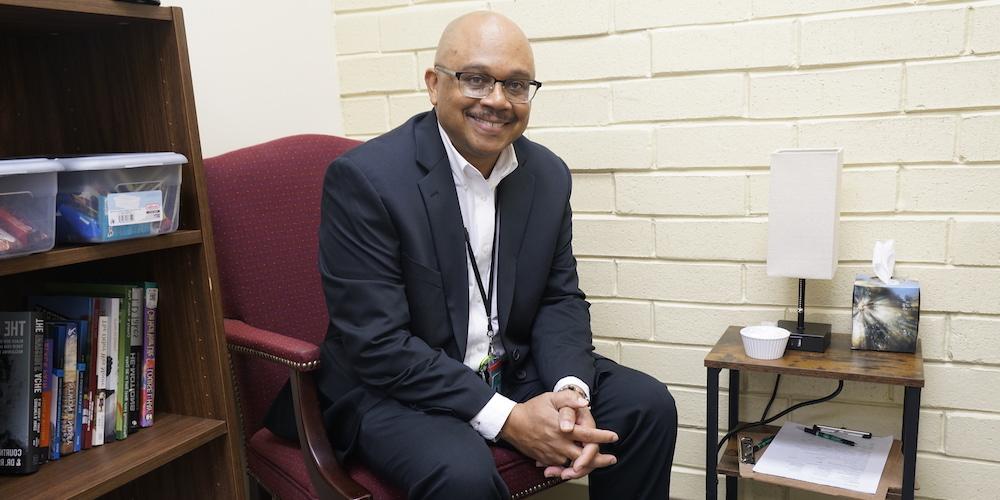 Clinical Director Monte King in office