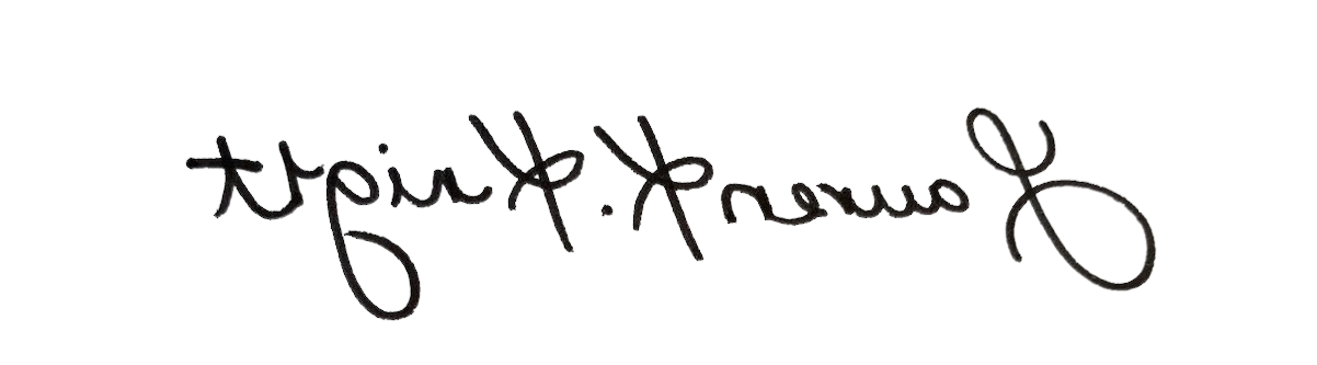 Lauren Knight's signature